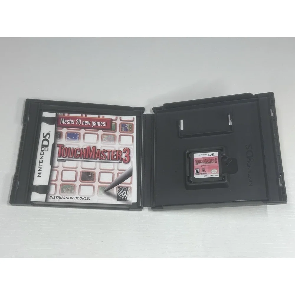 Nintendo DS TouchMaster 3 Complete CIB Tested Game Cartridge & Manual